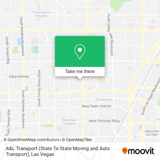 A&L Transport (State To State Moving and Auto Transport) map