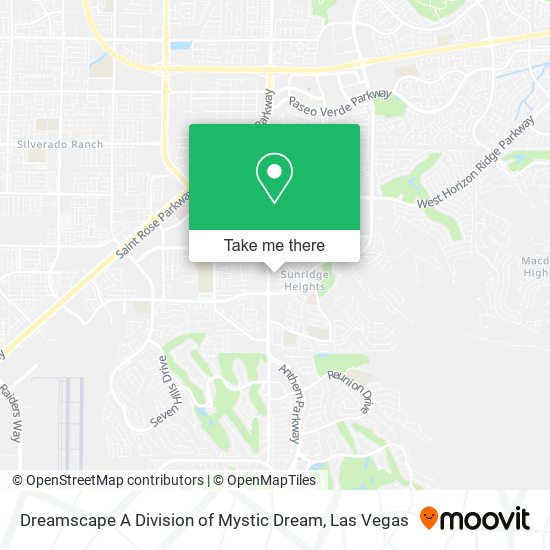 Mapa de Dreamscape A Division of Mystic Dream