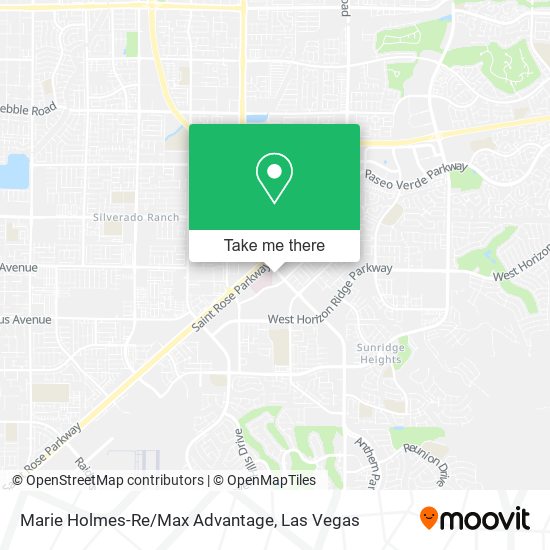 Marie Holmes-Re/Max Advantage map