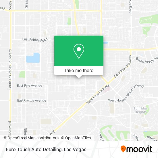 Euro Touch Auto Detailing map