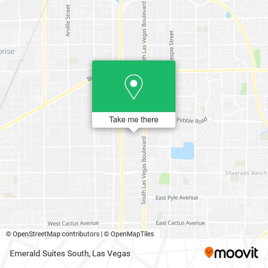 Emerald Suites South map