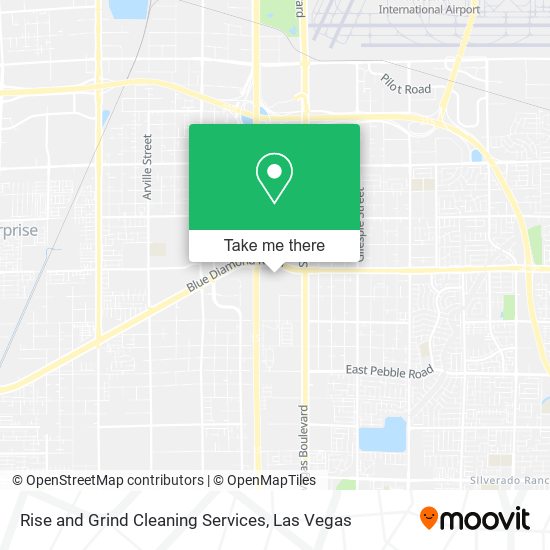 Mapa de Rise and Grind Cleaning Services
