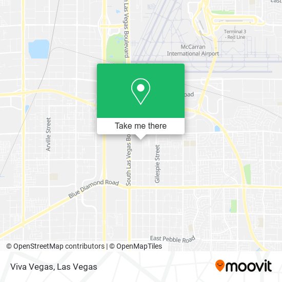 Viva Vegas map