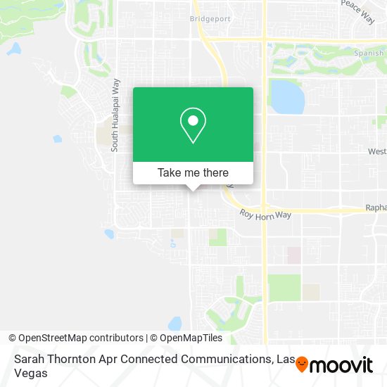 Sarah Thornton Apr Connected Communications map