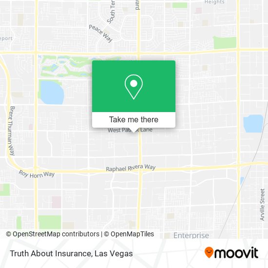 Truth About Insurance map