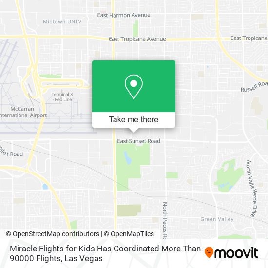 Miracle Flights for Kids Has Coordinated More Than 90000 Flights map