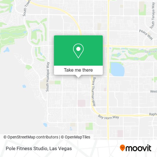 Pole Fitness Studio map