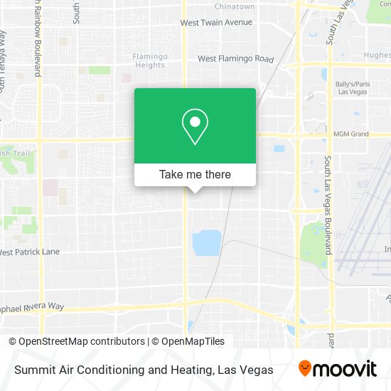 Summit Air Conditioning and Heating map