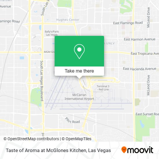 Mapa de Taste of Aroma at McGlones Kitchen