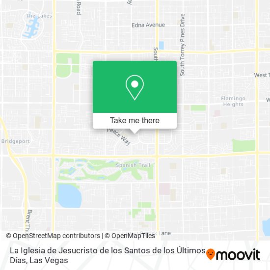 La Iglesia de Jesucristo de los Santos de los Últimos Días map