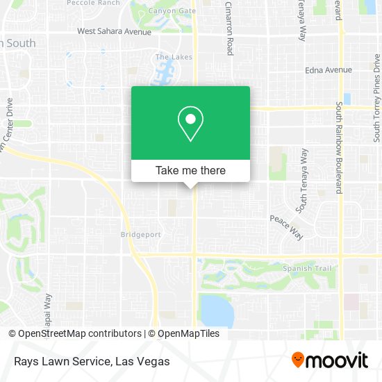 Rays Lawn Service map