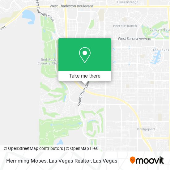 Mapa de Flemming Moses, Las Vegas Realtor