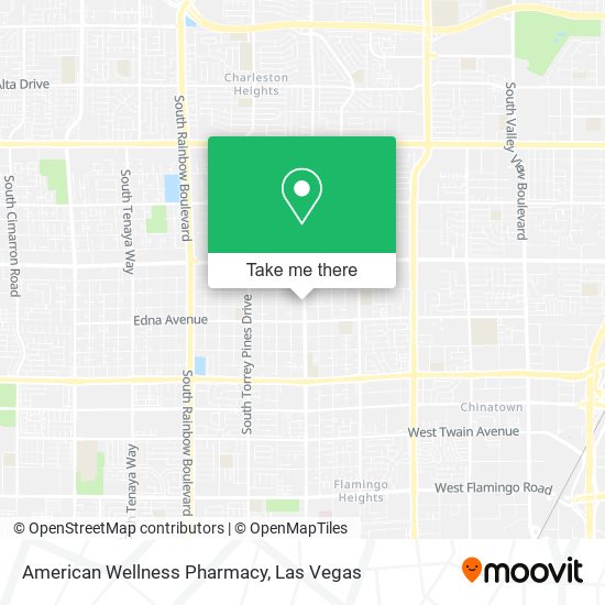 American Wellness Pharmacy map