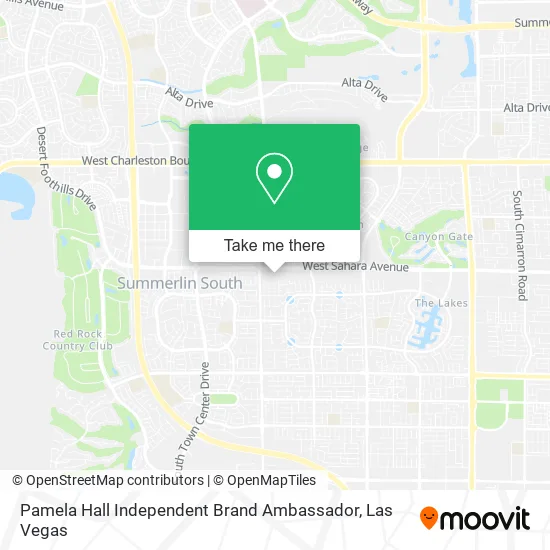 Pamela Hall Independent Brand Ambassador map