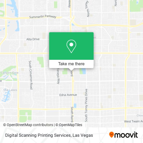 Digital Scanning Printing Services map