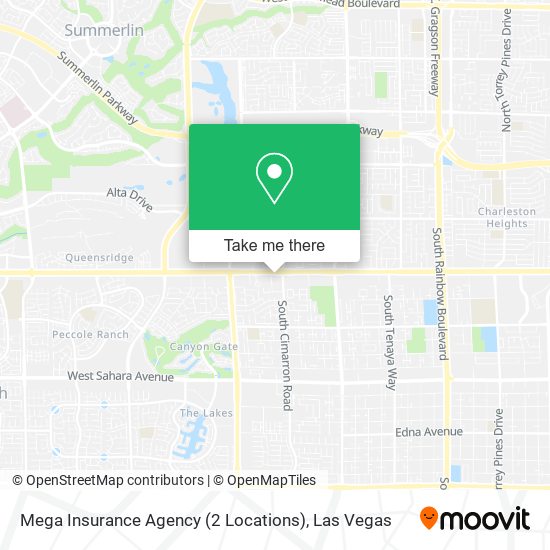 Mapa de Mega Insurance Agency (2 Locations)