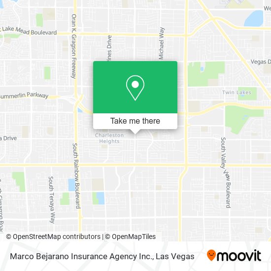 Mapa de Marco Bejarano Insurance Agency Inc.