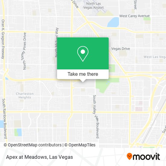 Mapa de Apex at Meadows