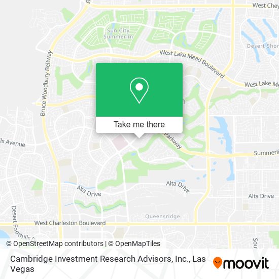 Cambridge Investment Research Advisors, Inc. map