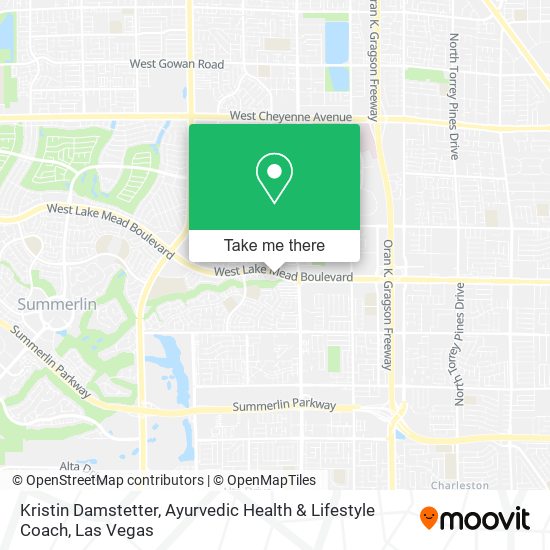 Kristin Damstetter, Ayurvedic Health & Lifestyle Coach map