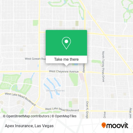 Apex Insurance map