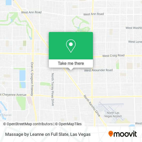 Massage by Leanne on Full Slate map