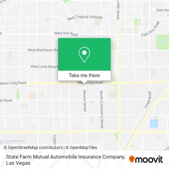 Mapa de State Farm Mutual Automobile Insurance Company