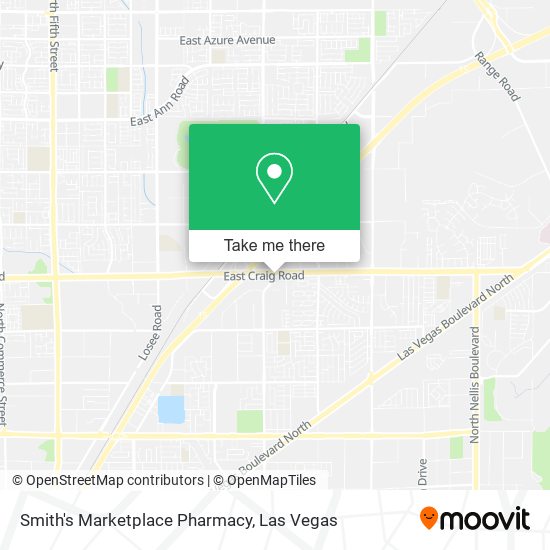 Smith's Marketplace Pharmacy map