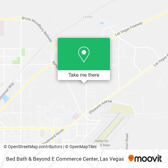 Mapa de Bed Bath & Beyond E Commerce Center