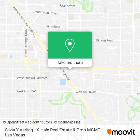 Silvia Y Verling - X-Hale Real Estate & Prop MGMT map