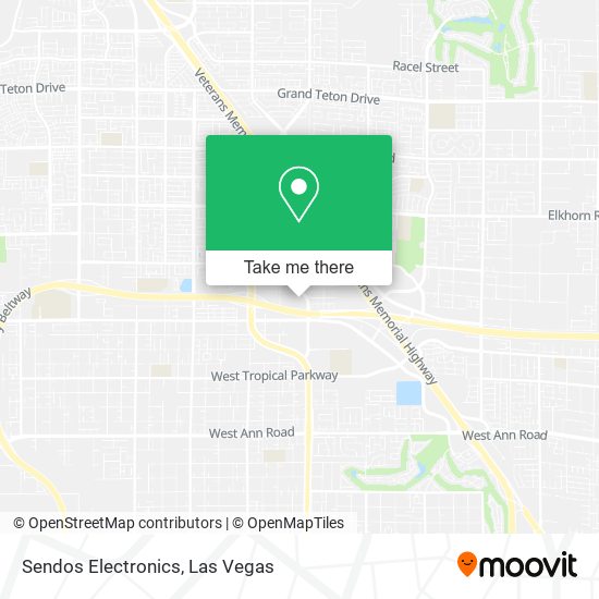 Mapa de Sendos Electronics
