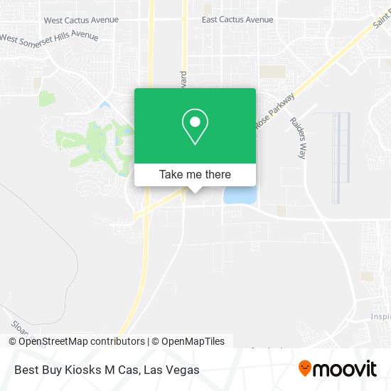 Mapa de Best Buy Kiosks M Cas