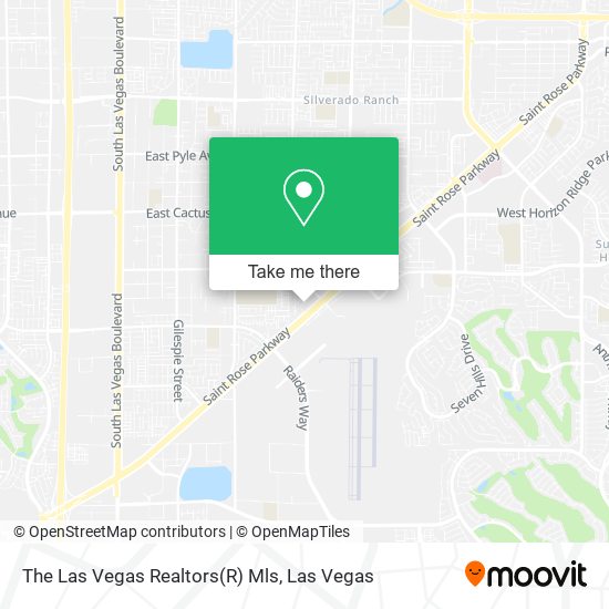 Mapa de The Las Vegas Realtors(R) Mls
