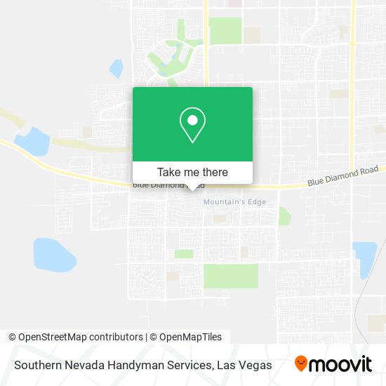 Southern Nevada Handyman Services map