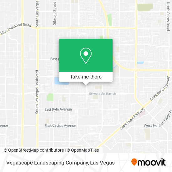 Mapa de Vegascape Landscaping Company