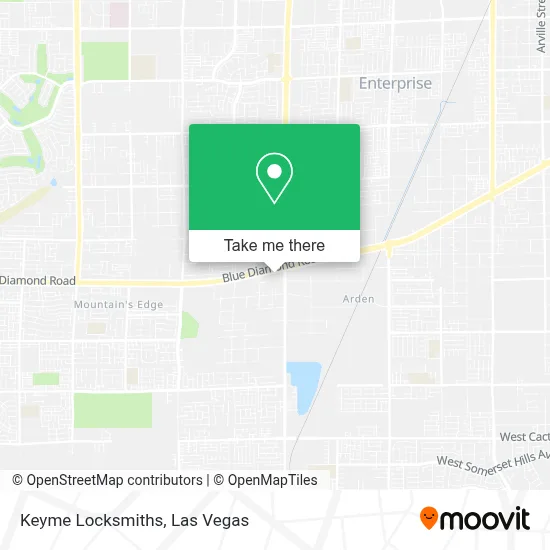 Keyme Locksmiths map