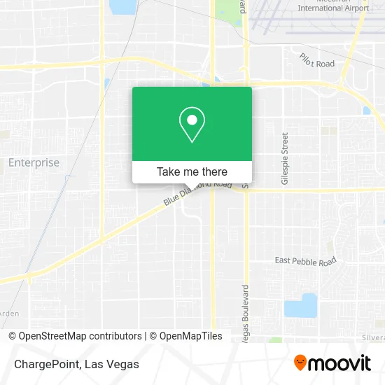 ChargePoint map