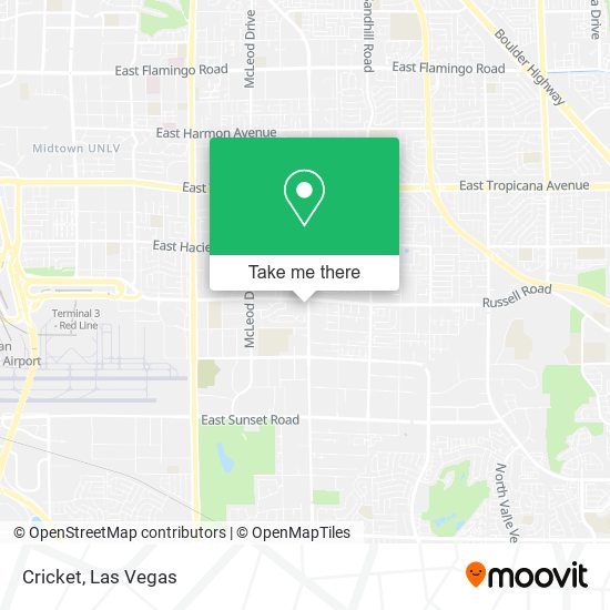 Mapa de Cricket