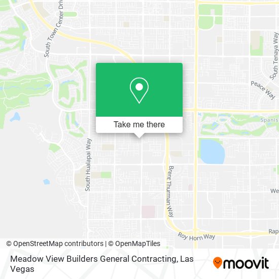 Mapa de Meadow View Builders General Contracting