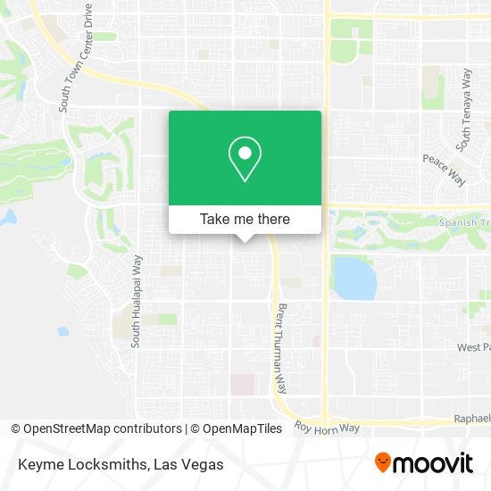 Mapa de Keyme Locksmiths