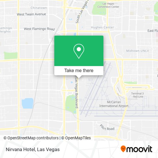 Mapa de Nirvana Hotel
