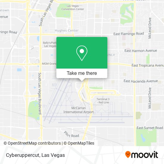 Mapa de Cyberuppercut