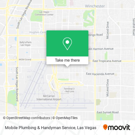 Mobile Plumbing & Handyman Service map