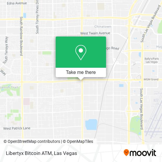 Libertyx Bitcoin ATM map