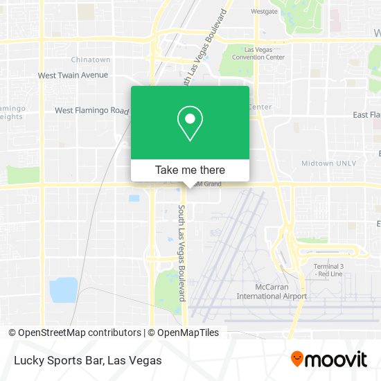 Mapa de Lucky Sports Bar