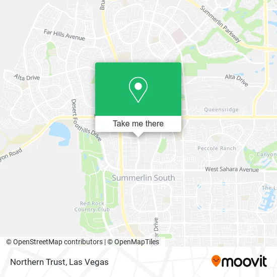 Northern Trust map