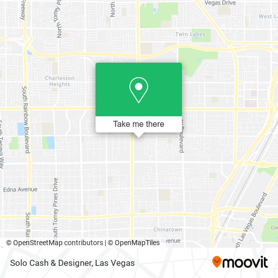 Solo Cash & Designer map