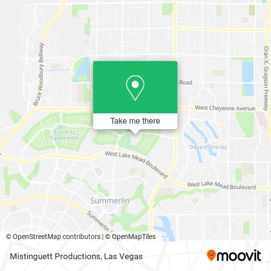 Mapa de Mistinguett Productions
