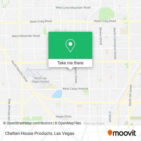 Mapa de Chelten House Products