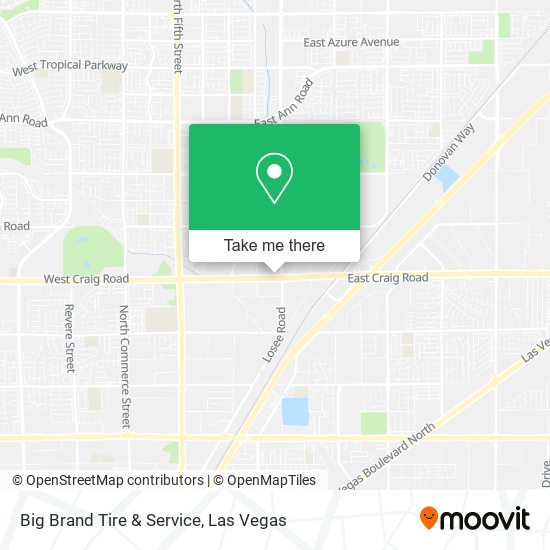 Big Brand Tire & Service map